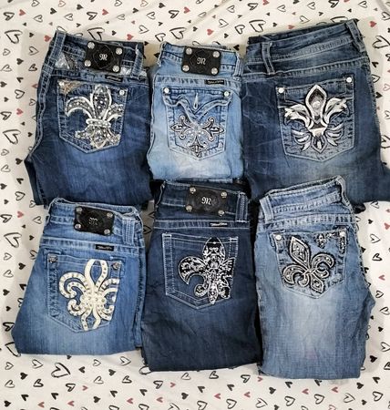 HD Premium Y2K Miss Me Flared Jeans - 23 pcs