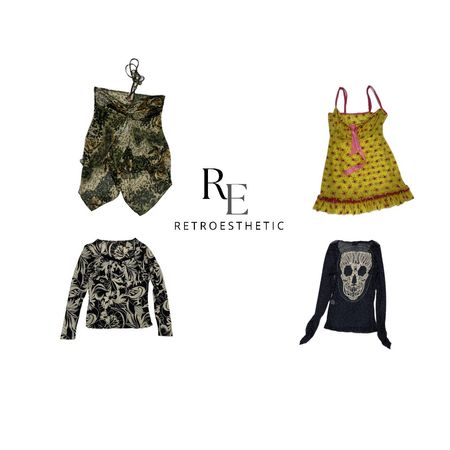 Y2K Mesh Mix Top (DR-027)