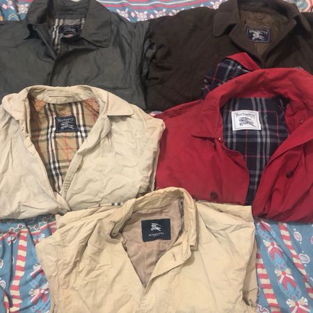 Burberry Trench Coats 5 pieces