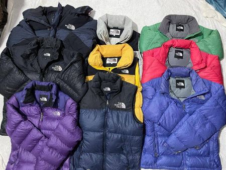 TNF puffer 700 jackets 25 pieces