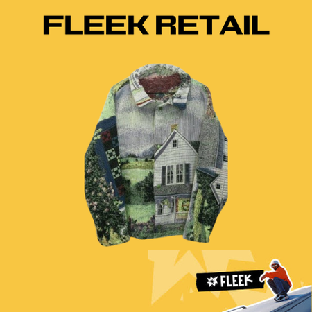 Überarbeitete Wandteppichjacken