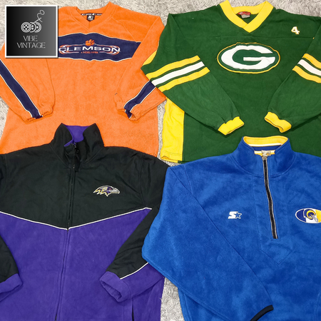 NFL-NBA-NHL STARTER FLEECE JACKETS - 20 PCS