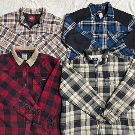 Dickies Flannel Shirt 30 Pieces