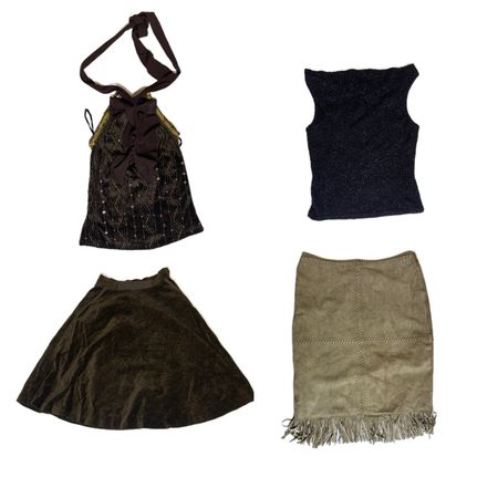 Y2k tops and corduroy shirts mix (SS-064)