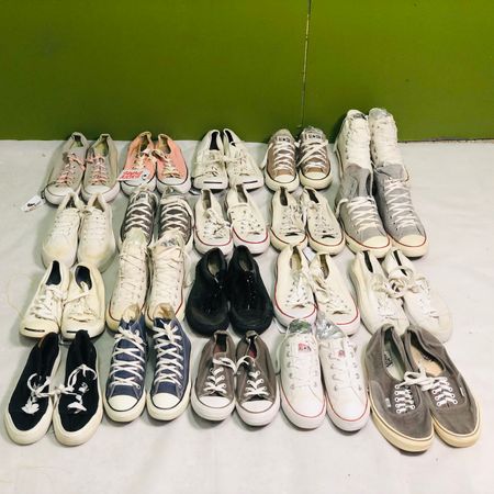 All Star Converse/Vans sneakers bundle of 20 pairs