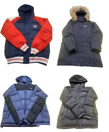 FILA & PUMA Nuptse Puffer Jackets- 6 Pcs)