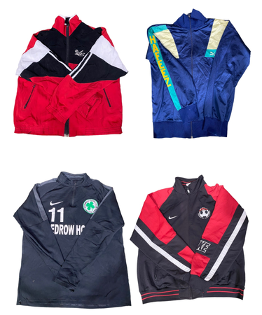 Branded Nike-Adidas-football windbreaker 10opcs