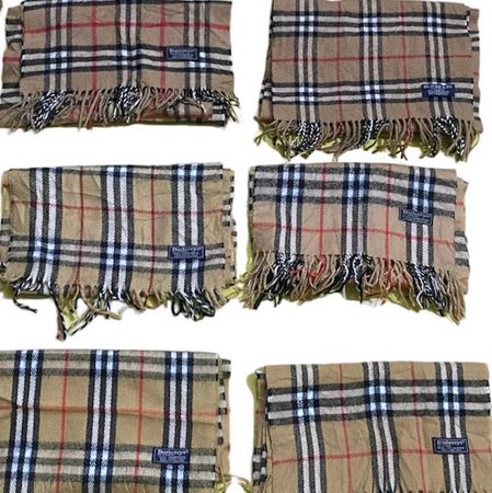 Authentic Beige color Burberry scarves