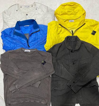 Stone Island Jackets and sweatshirt ( 5 pieces)