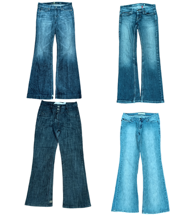 Throwback Threads: Vintage Y2K Flares for Trendsetters👖✨