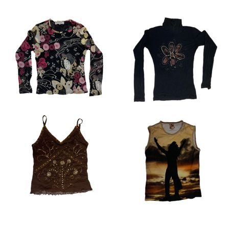 Y2K Tops Mix Ft Top Y2k Brands and Unique Names