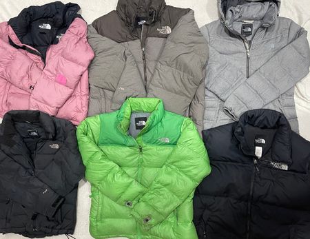 TNF 700 Puffer Jackets 20 Pieces