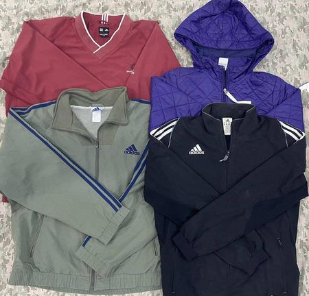 Adidas jackets 18 pieces