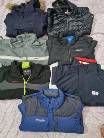 Mix brand jackets