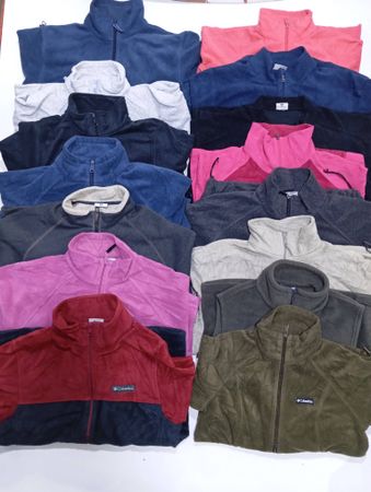 Columbia Fleece Jackets 15 Pcs