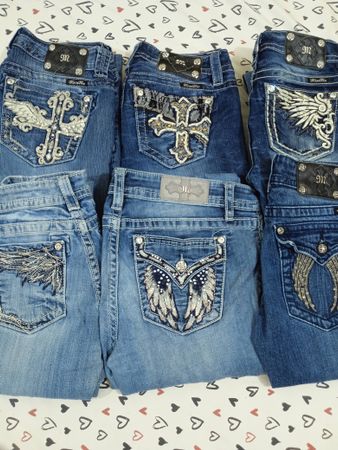 HD Premium Y2K Miss Me Flared Jeans - 18 pcs