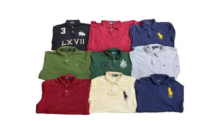 Y2k 2024 Ralph Lauren Polo T-shirts 15 Pcs