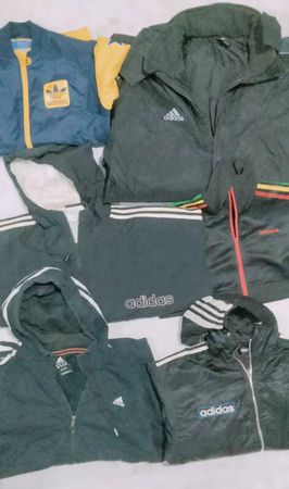 Addidas jackets 8 pcs