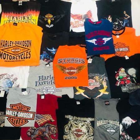 Harley Davidson T shirt Bundle of 150 pcs