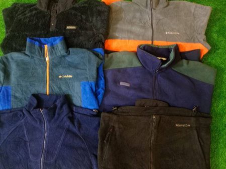 The north face and Columbia fleece 20 pcs