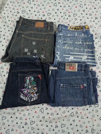 HD Set1 Designer Baggy Jeans - 22 pcs