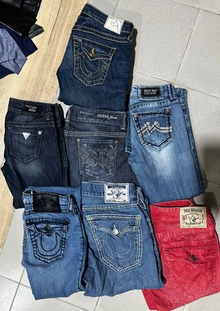 Y2K True Religion/Miss Me Y2K Jeans 10 Pieces Womens 24