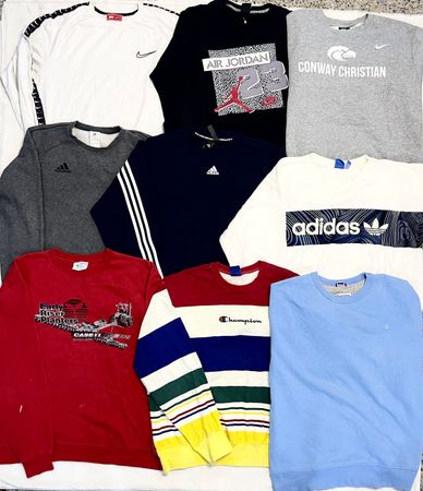 Branded Nike,Adidas & Champion Sweatshirts ------50pcs