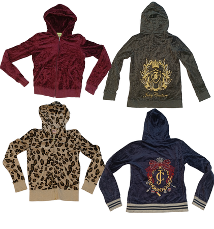 Juicy couture Hoodies 🔥💥❤️ (S-159) 14pcs wmns24