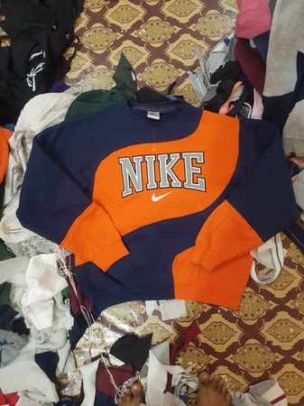 ビンテージスウェットシャツ リワーク ナイキ