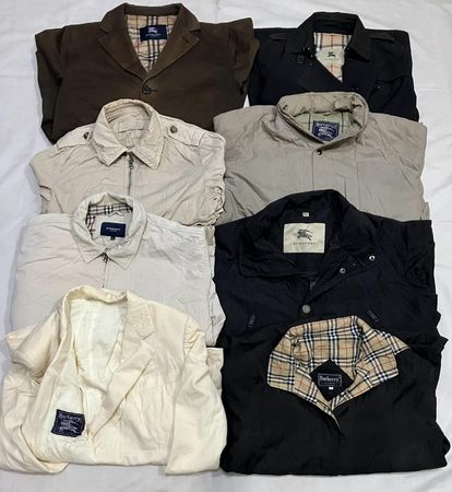 Burberry Jackets and trench coat  9 pieces