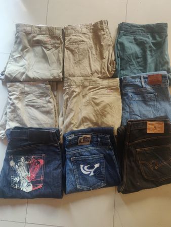 baggy jeans  and dickies pants bundle
