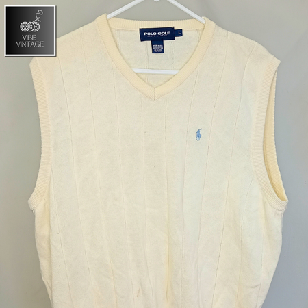 LACOSTE SWEATERS & RALPH LAUREN VEST MIX - 17 PCS