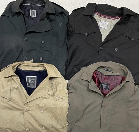 Christian dior trench coat 20 pcs