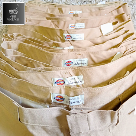 DICKIES WOMEN'S COTTON FORMAL PANTS - 40 PCS