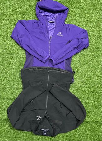 Arcteryx jackets 8 pcs