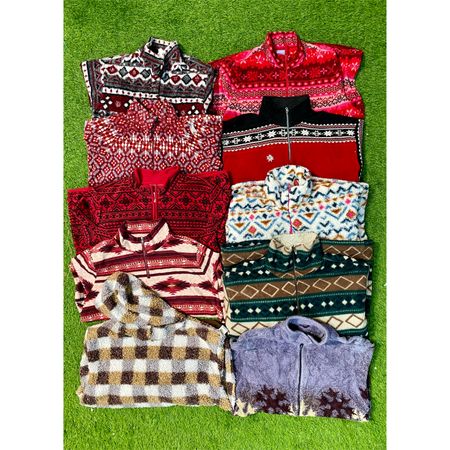 Verrückte Muster Fleece - 30 Stück