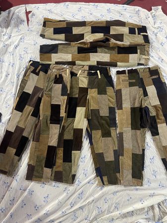 Vintage inspired courduroy trouser