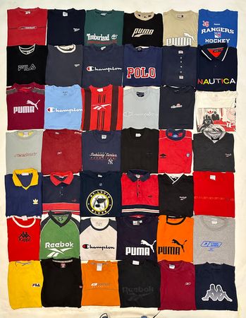 Mix branded vintage Tshirts 42 piece
