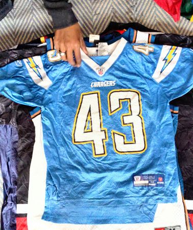 NFL, NHL, NBA, and MLB Jerseys