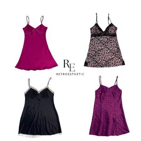 Dreamy Y2K Silk Slip (SR-241)