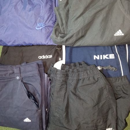 Nike Adidas Parachute TrackPants Trousers Pants (R)