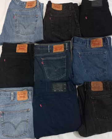 Levis 501 ,550 and other numbers 24 pieces