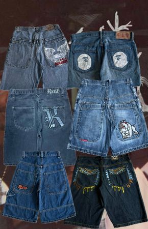 HIPHOP Y2K BAGGY SHORTS