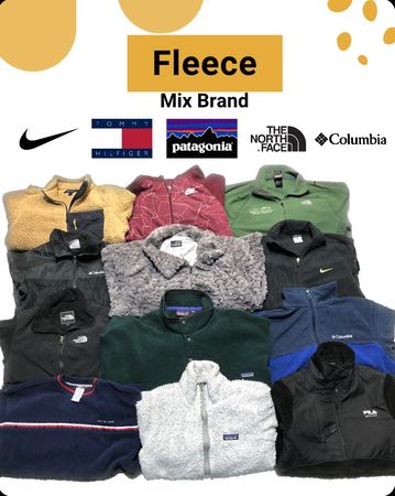 Mix Brand Fleece including Patagonia north face tommy hilfiger nike and other brands