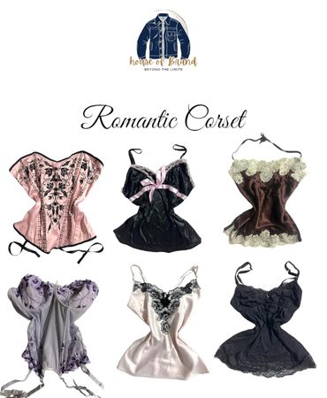Y2k beautiful corset for womens
