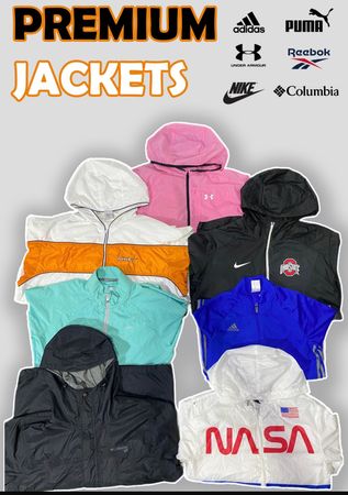 ブランデッドトラックジャケット