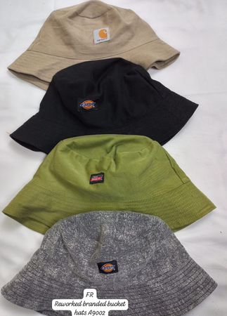 Reworked Bucket Branded Hats / Caps SS 24