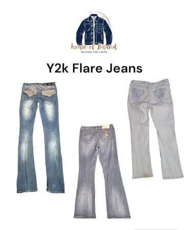 Schöne Style Flare Markenjeans