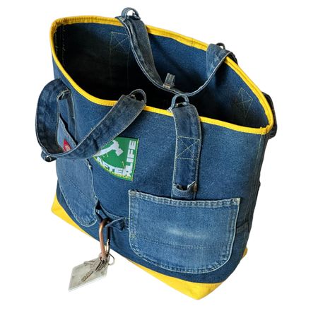 Upcycled SS24 Carhartt and Dickies two pair daily bag