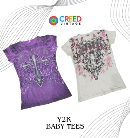 CR1674 Y2K Baby Tees - 20 pcs